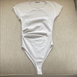 White Zara Woman’s bodysuit